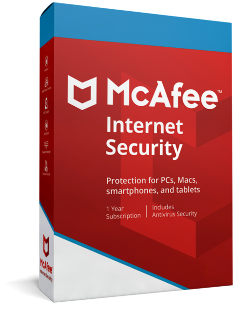 McAfee Internet Security 10 PC/1 rok - klucz aktywacyjny (Key)
