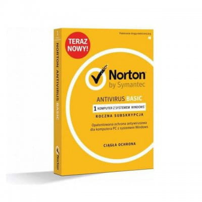 Norton Antivirus Basic 1 urządzenie / 1 rok- klucz aktywacyjny (Key) Norton Antivirus Basic 1 urządzenie / 1 rok- klucz aktywacyjny (Key)
